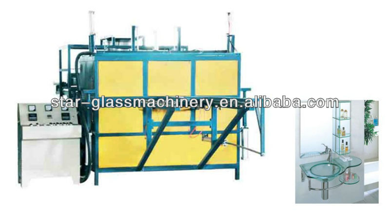 Connective Glass Basin Bening And Tempering Furnace